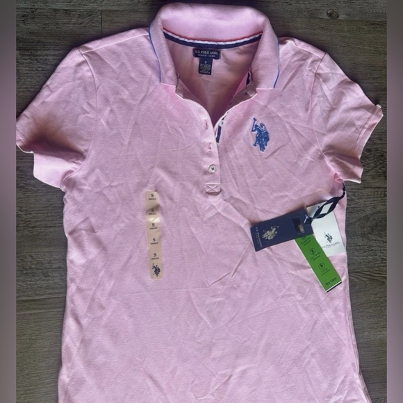 Wome’s Pink Polo Shift Dress S - Picture 5 of 16